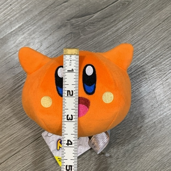 Nintendo KIRBY Orange #18 Scarfy Little Buddy 7+ All Star Collection 5”Plush NWT - Picture 10 of 11